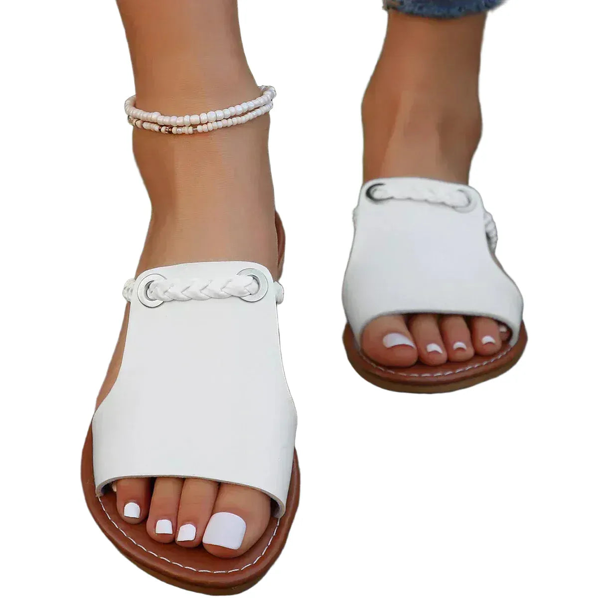 Luna | Sandalias bohemias trenzadas