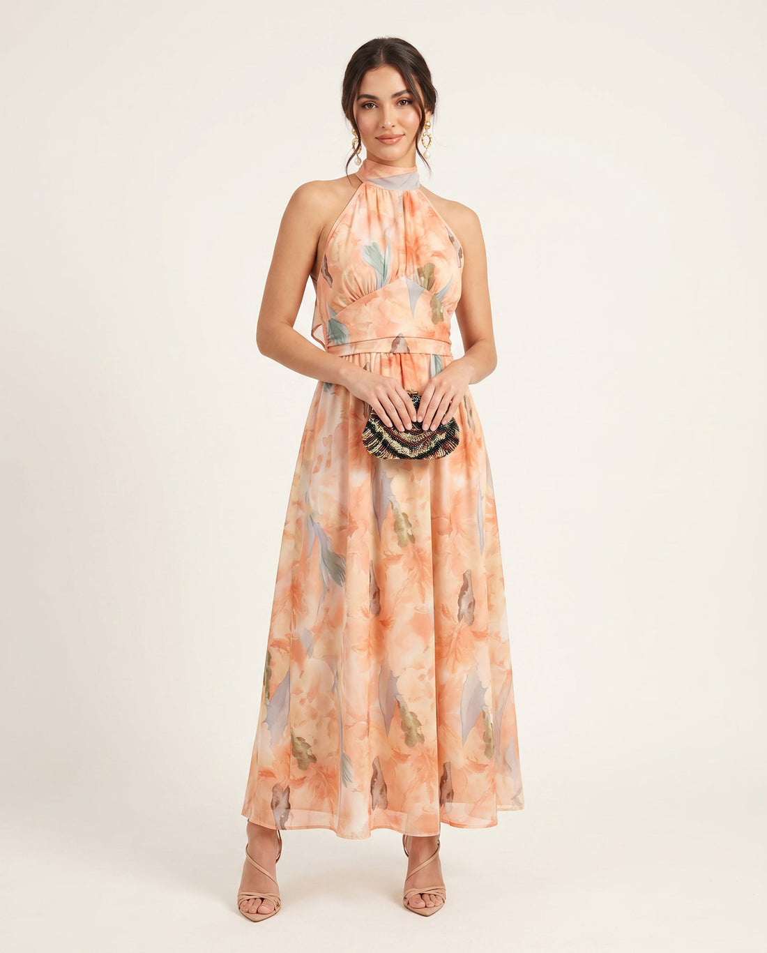 VESTIDO HALTER SUNSET