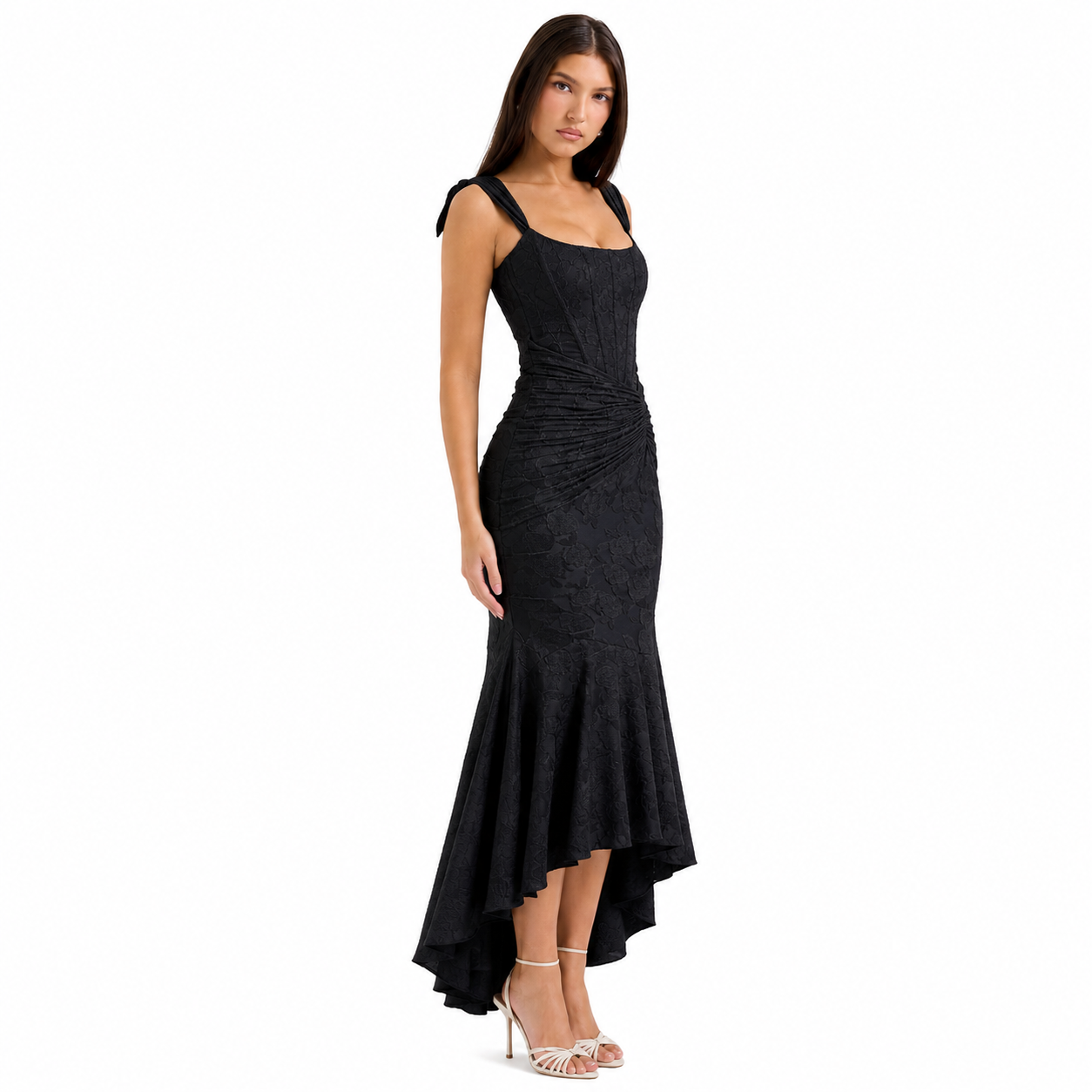 VESTIDO JACQUARD
