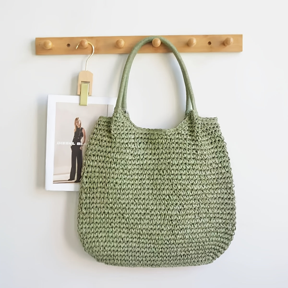 BOLSO BANDOLERA TRENZADO | MUJER