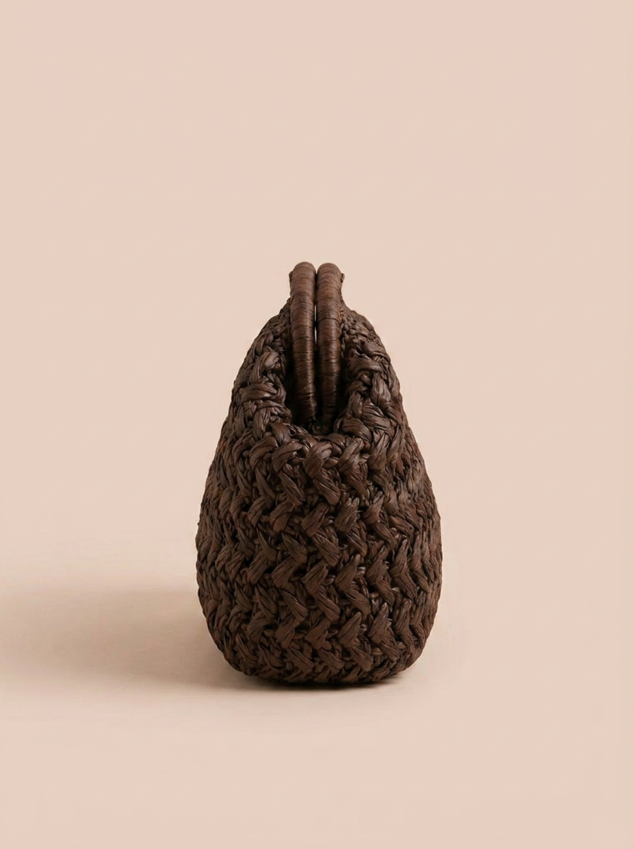 BOLSO DE MANO TRENZADO | MUJER