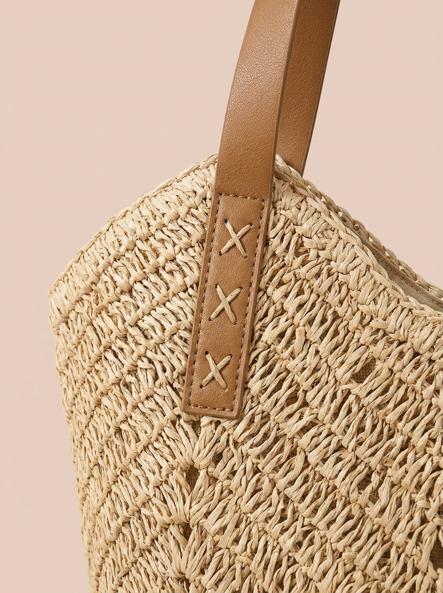 BOLSO SHOPPER TRENZADO | MUJER