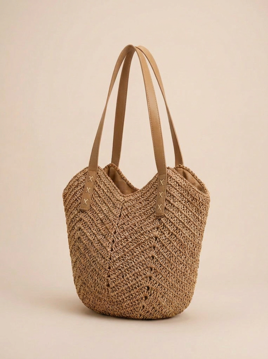 BOLSO SHOPPER TRENZADO | MUJER