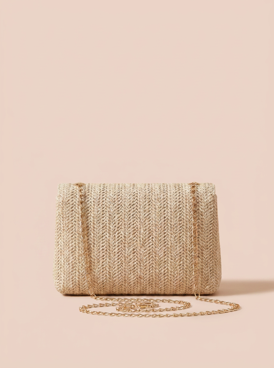 BOLSO TRENZADO COMPACTO | MUJER