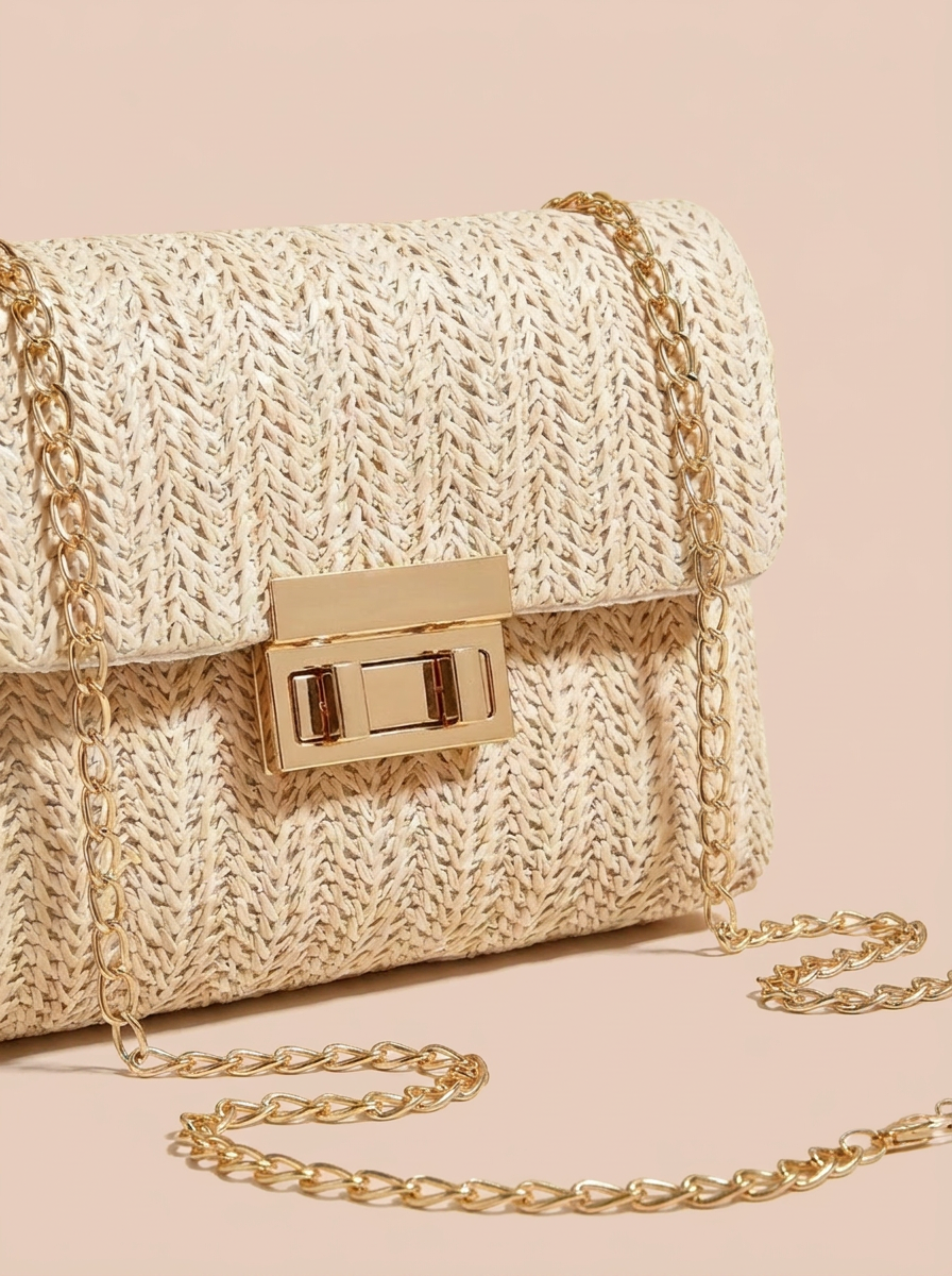 BOLSO TRENZADO COMPACTO | MUJER