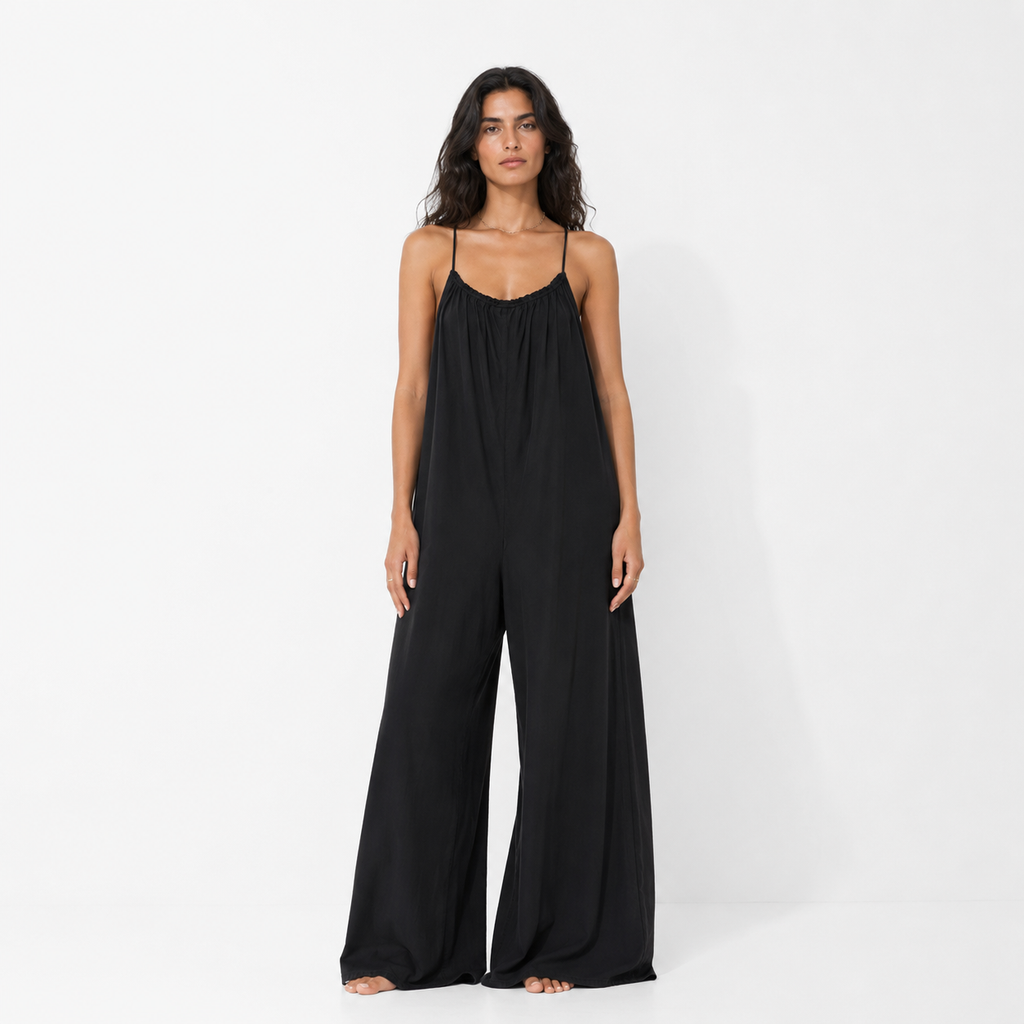 MONO FLUIDO NEGRO DE TIRANTES