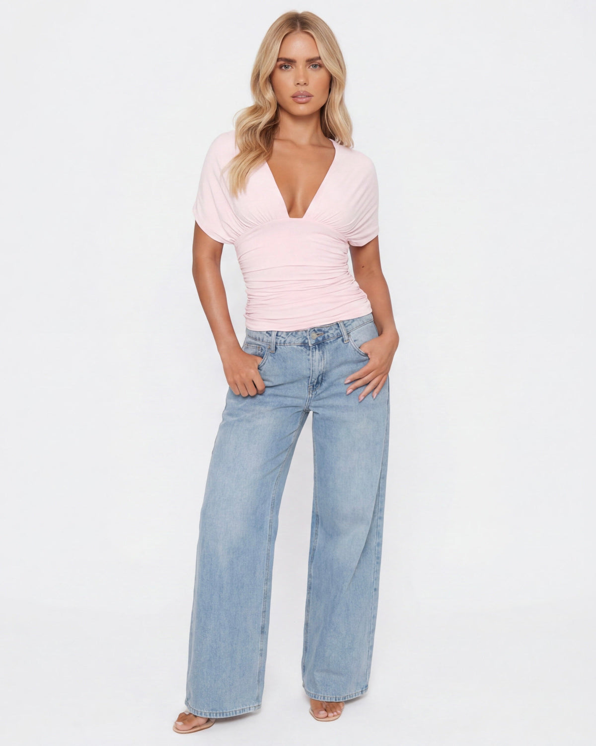 TOP ROSA MUSE CON ESPALDA ABIERTA