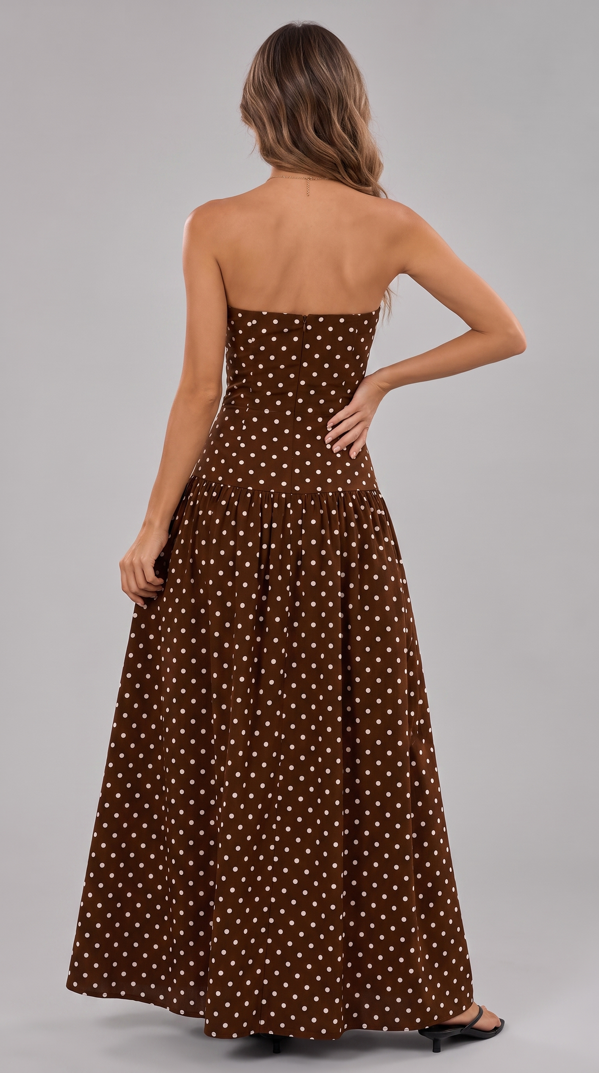 VESTIDO LUNARES CAPRI