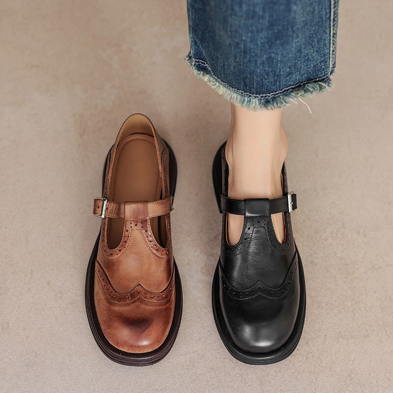 Verda - Elegante zapato de piel