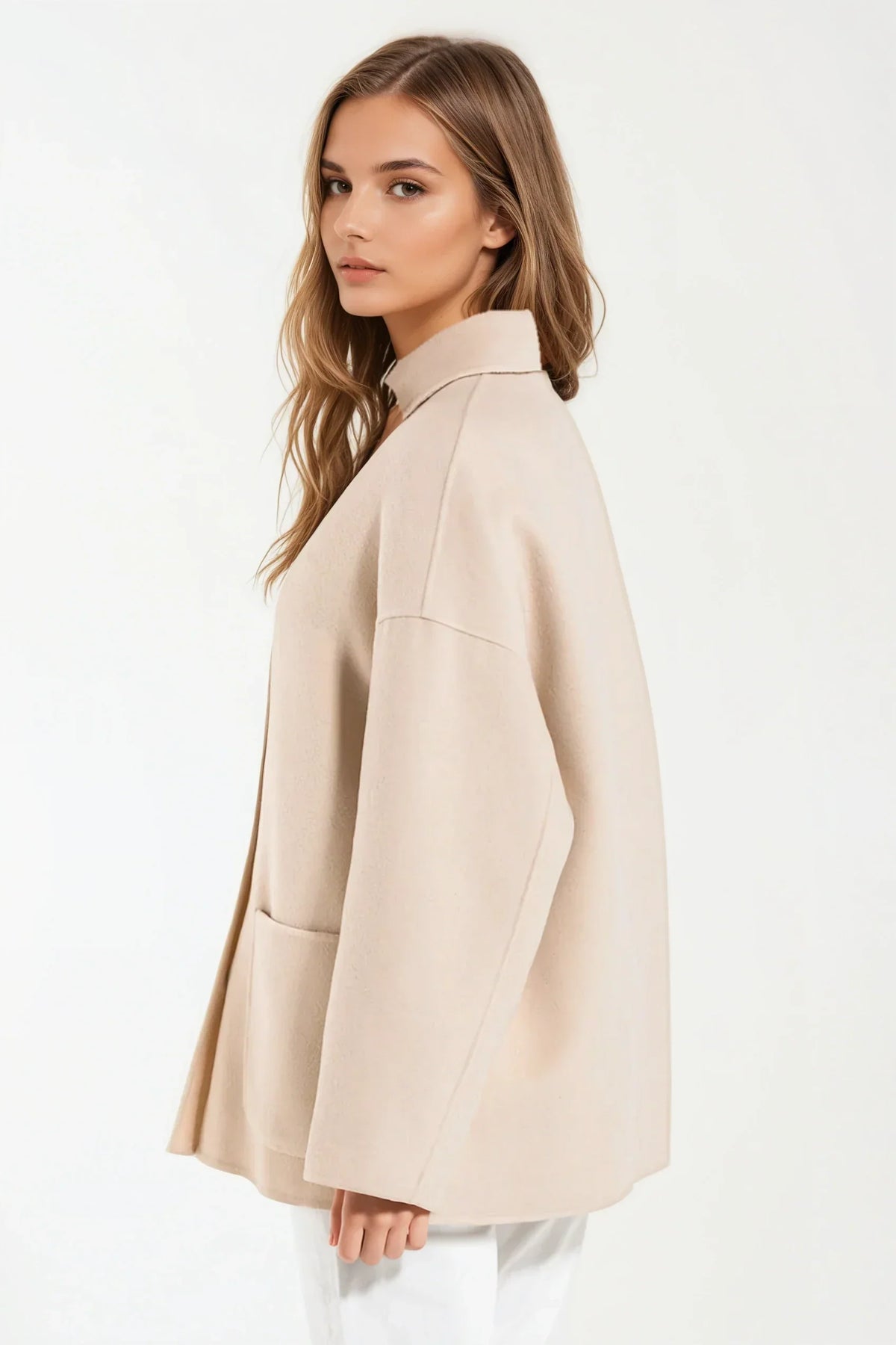 CHAQUETA BEIGE MONTAIGNE