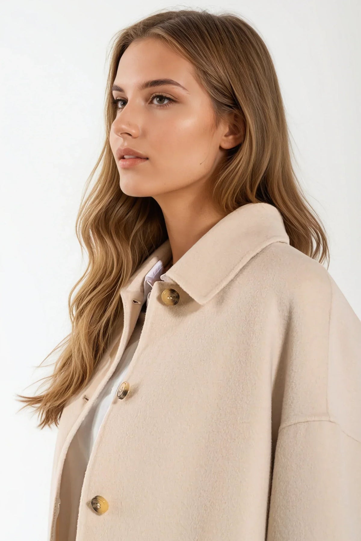 CHAQUETA BEIGE MONTAIGNE