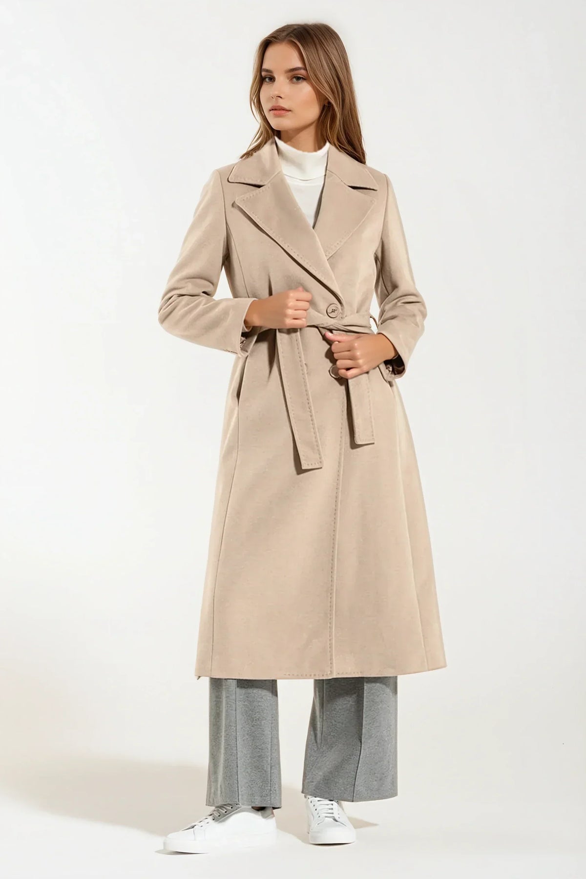 ABRIGO BEIGE ÉLODIE