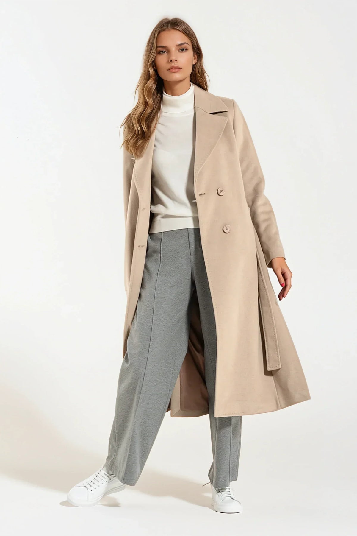 ABRIGO BEIGE ÉLODIE