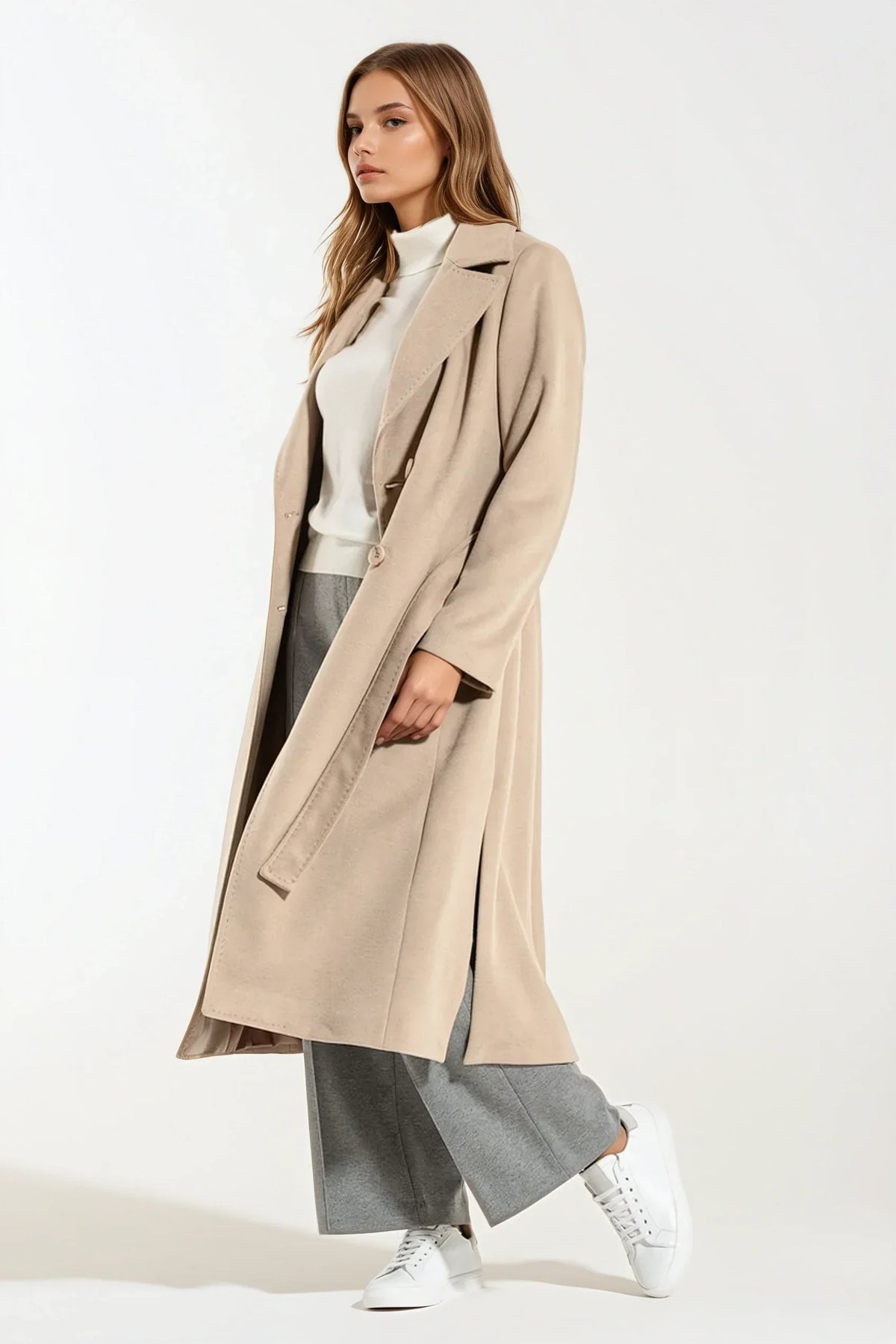 ABRIGO BEIGE ÉLODIE