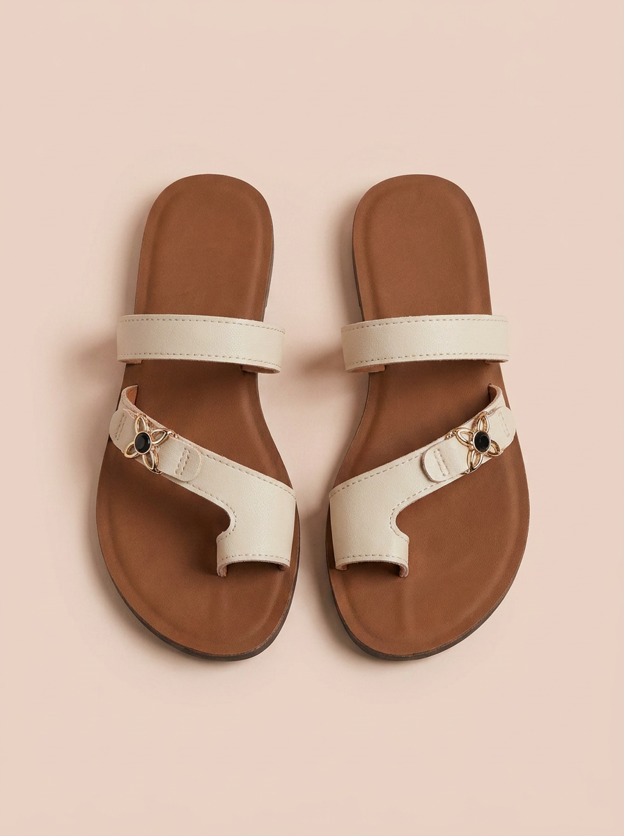SANDALIAS PLANAS MINIMALISTAS | MUJER