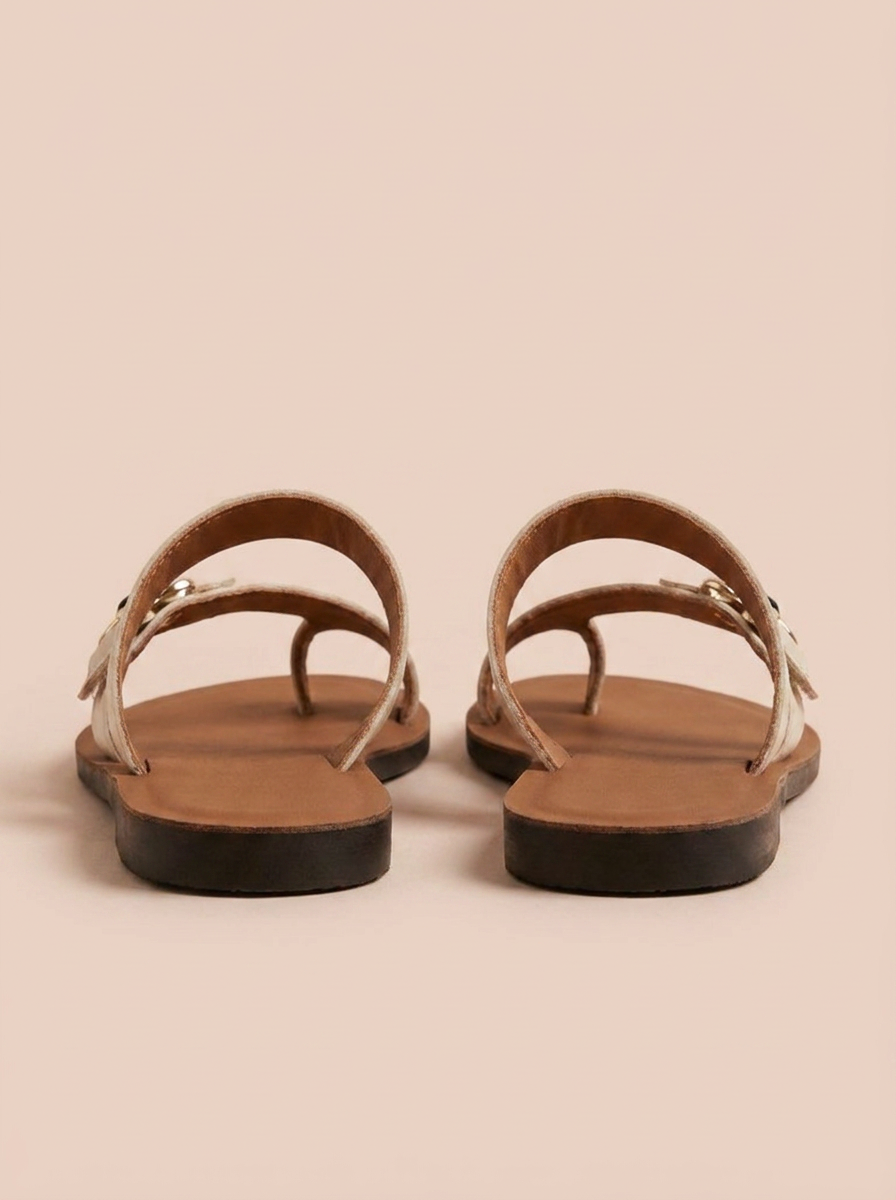 SANDALIAS PLANAS MINIMALISTAS | MUJER