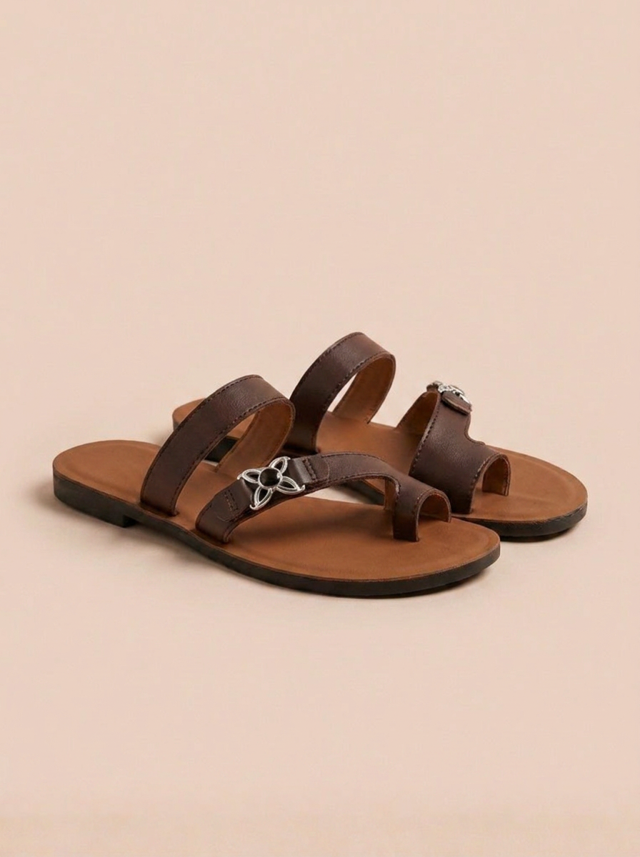 SANDALIAS PLANAS MINIMALISTAS | MUJER