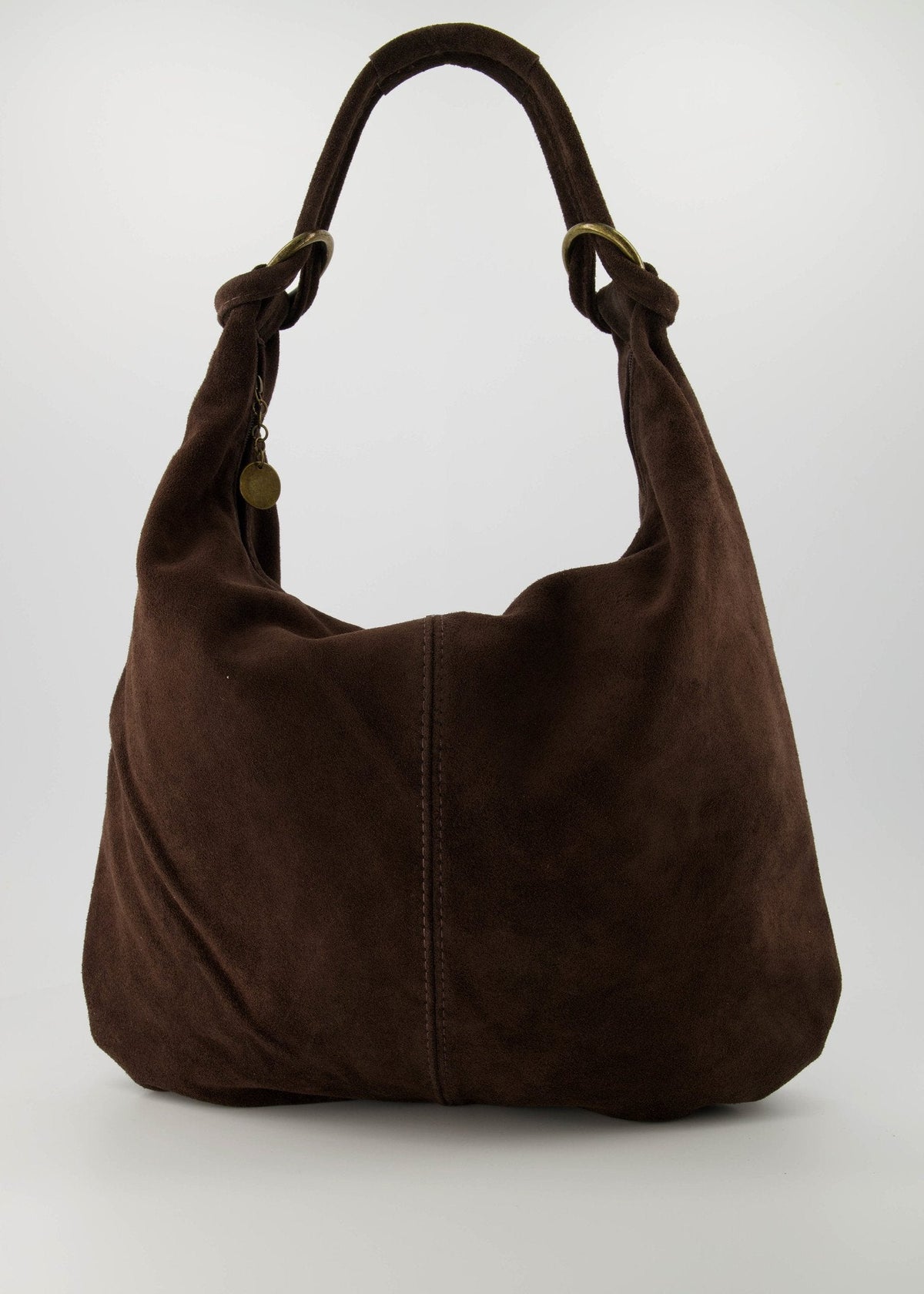 SUEZ | BOLSO DE HOMBRO MARRÓN OSCURO